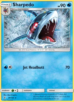 Sharpedo (Guardians Rising 28)