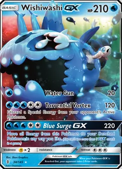 Wishiwashi-GX (Guardians Rising 38)