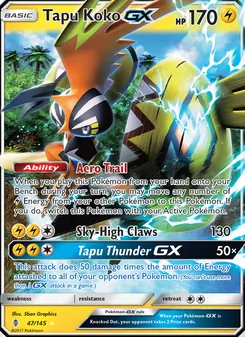 Tapu Koko-GX (Guardians Rising 47)