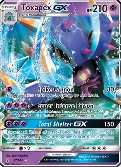 Toxapex-GX (Guardians Rising 57)