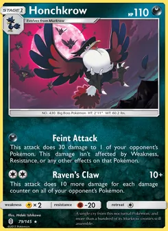 Honchkrow (Guardians Rising 79)