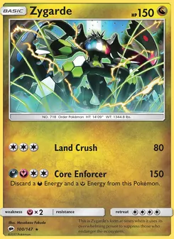 Zygarde (Burning Shadows 100)