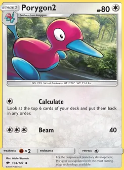 Porygon2 (Burning Shadows 104)