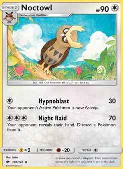Noctowl (Burning Shadows 107)