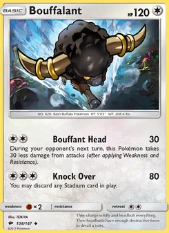 Bouffalant (Burning Shadows 108)