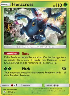 Heracross (Burning Shadows 11)