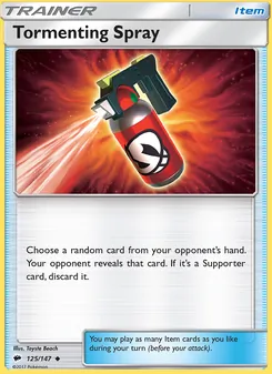 Tormenting Spray (Burning Shadows 125)