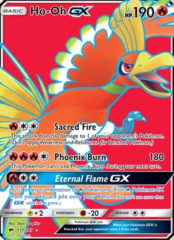 Ho-Oh-GX (Burning Shadows 131)