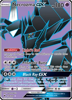 Necrozma-GX (Burning Shadows 134)