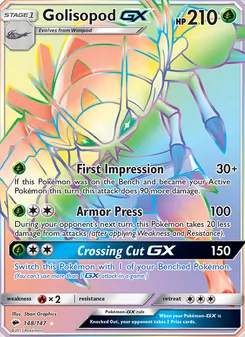 Golisopod-GX (Burning Shadows 148)