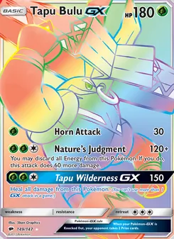 Tapu Bulu-GX (Burning Shadows 149)