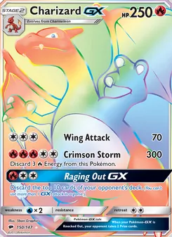 Charizard-GX (Burning Shadows 150)