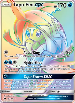 Tapu Fini-GX (Burning Shadows 152)