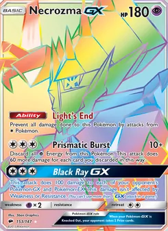 Necrozma-GX (Burning Shadows 153)