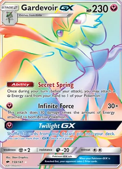 Gardevoir-GX (Burning Shadows 159)