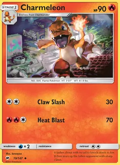 Charmeleon (Burning Shadows 19)