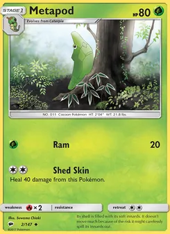 Metapod (Burning Shadows 2)