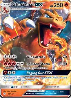 Charizard-GX (Burning Shadows 20)