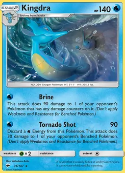 Kingdra (Burning Shadows 31)