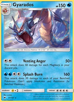Gyarados (Burning Shadows 33)