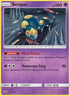 Seviper (Burning Shadows 50)