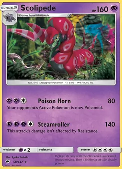 Scolipede (Burning Shadows 58)