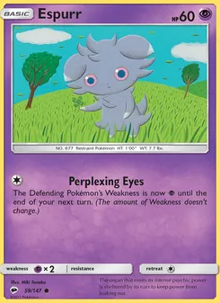 Espurr (Burning Shadows 59)