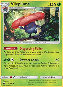 Vileplume (Burning Shadows 6)