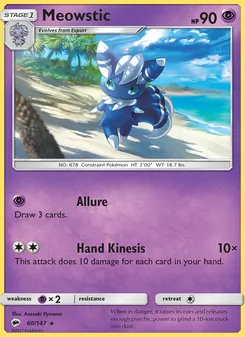 Meowstic (Burning Shadows 60)