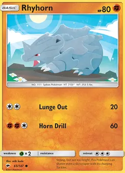 Rhyhorn (Burning Shadows 65)