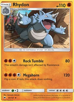 Rhydon (Burning Shadows 66)