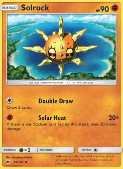 Solrock (Burning Shadows 69)