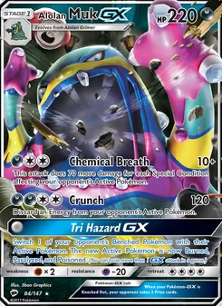 Alolan Muk-GX (Burning Shadows 84)