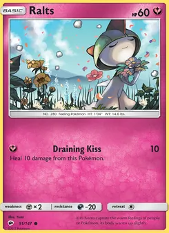 Ralts (Burning Shadows 91)