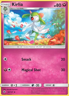 Kirlia (Burning Shadows 92)