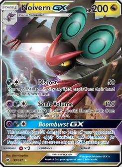 Noivern-GX (Burning Shadows 99)