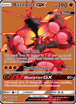 Buzzwole-GX (Crimson Invasion 104)