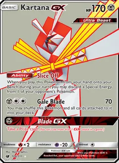 Kartana-GX (Crimson Invasion 106)
