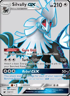 Silvally-GX (Crimson Invasion 108)