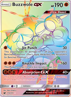 Buzzwole-GX (Crimson Invasion 115)