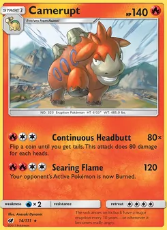 Camerupt (Crimson Invasion 14)