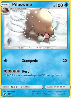 Piloswine (Crimson Invasion 20)