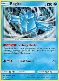 Regice (Crimson Invasion 28)