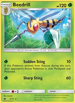 Beedrill (Crimson Invasion 3)