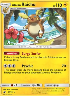Alolan Raichu (Crimson Invasion 31)