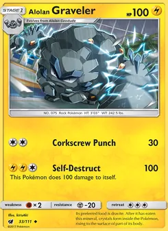 Alolan Graveler (Crimson Invasion 33)