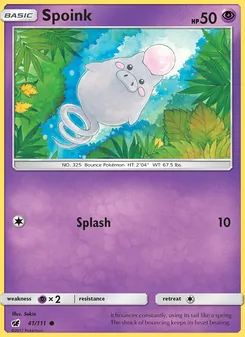 Spoink (Crimson Invasion 41)