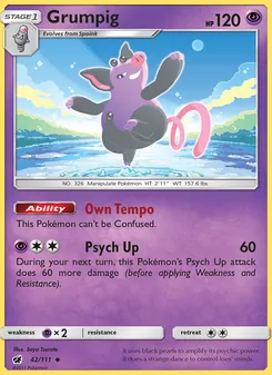 Grumpig (Crimson Invasion 42)