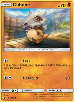 Cubone (Crimson Invasion 52)