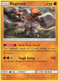 Regirock (Crimson Invasion 53)